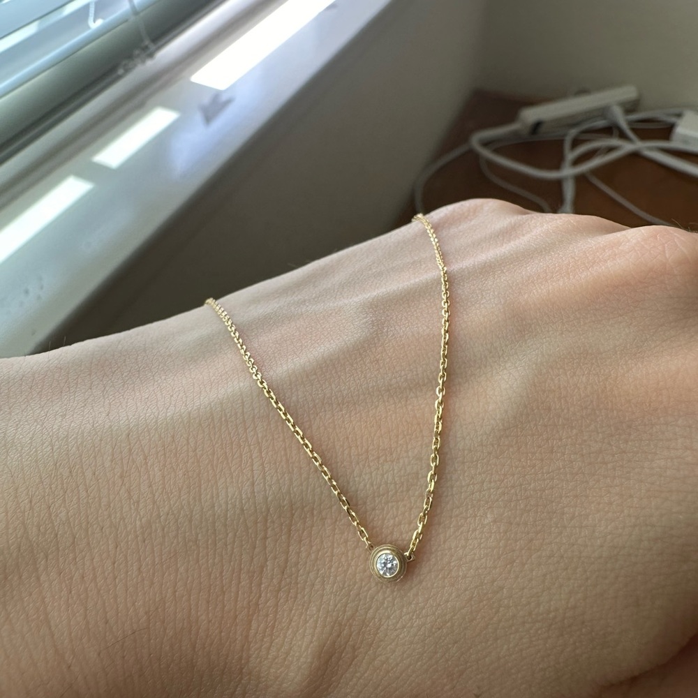 Cartier Diamond Legers aka D’Amour necklace XS
